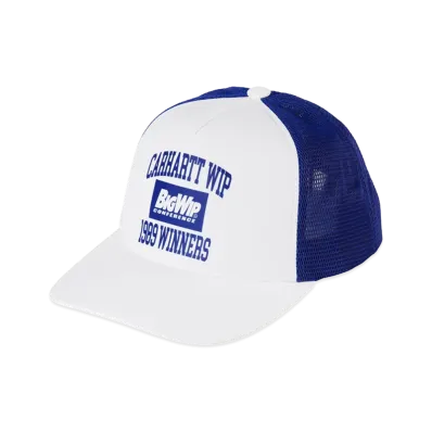 Carhartt WIP 1989 Winners Trucker Cap "White/Lapis"