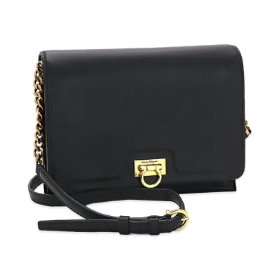 Salvatore Ferragamo Women's Shoulder Bag "Nero"