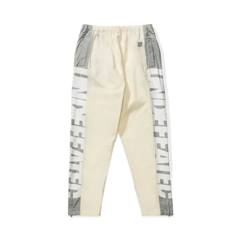 UNDEFEATED LOGO TRACK PANT - 50027 "White"