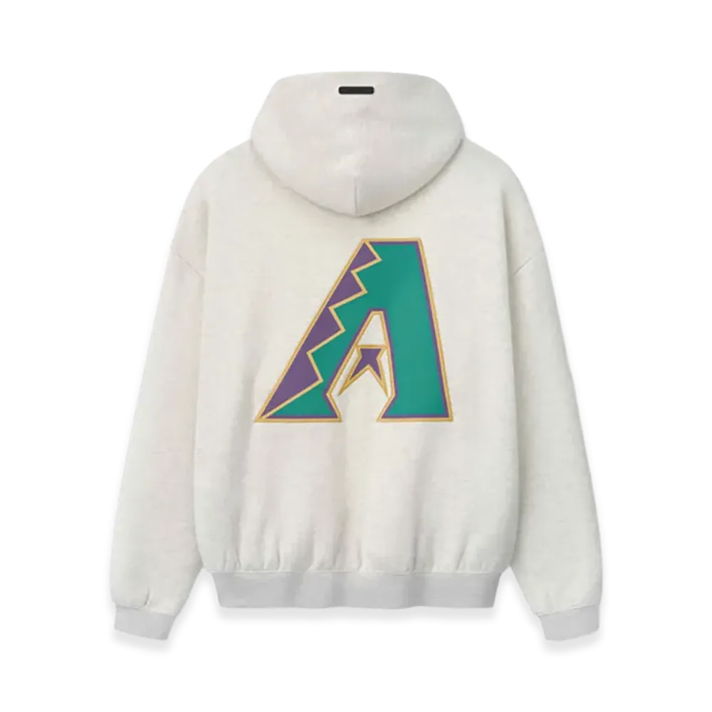 FEAR OF GOD x MLB Diamondbacks Sport Hoodie "Oatmeal Heather Light Heather Rib"