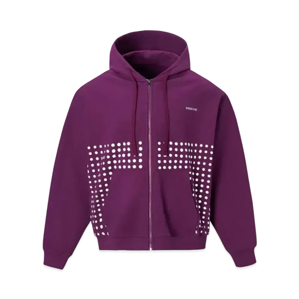 DONCARE Movie Collection Mesh Hoodie "Purple"