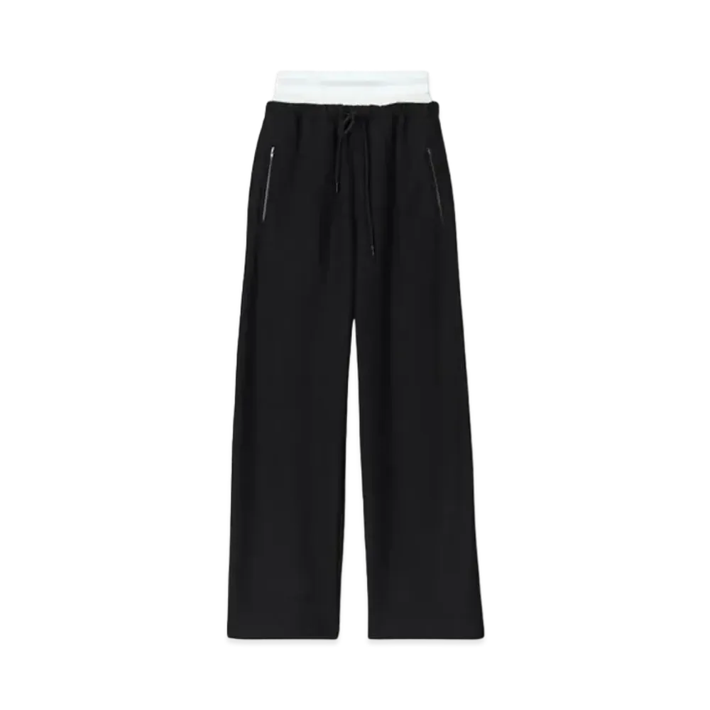 Alexander Wang Logo Stretch Sweat Pants "Black"