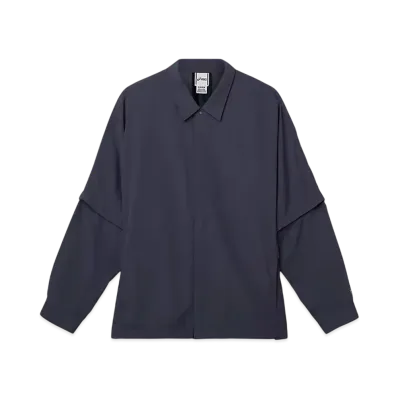 Asics Detachable Shirt Jacket "Olive Grey"