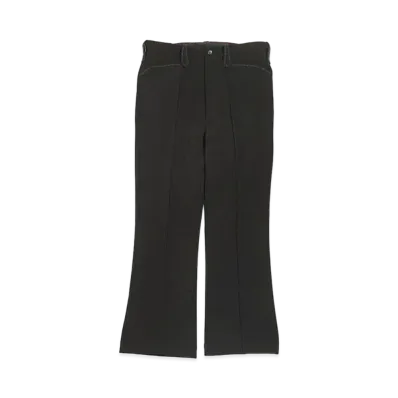 Needles WESTERN LEISURE PANT - PE/PU DOUBLE CLOTH "Black"