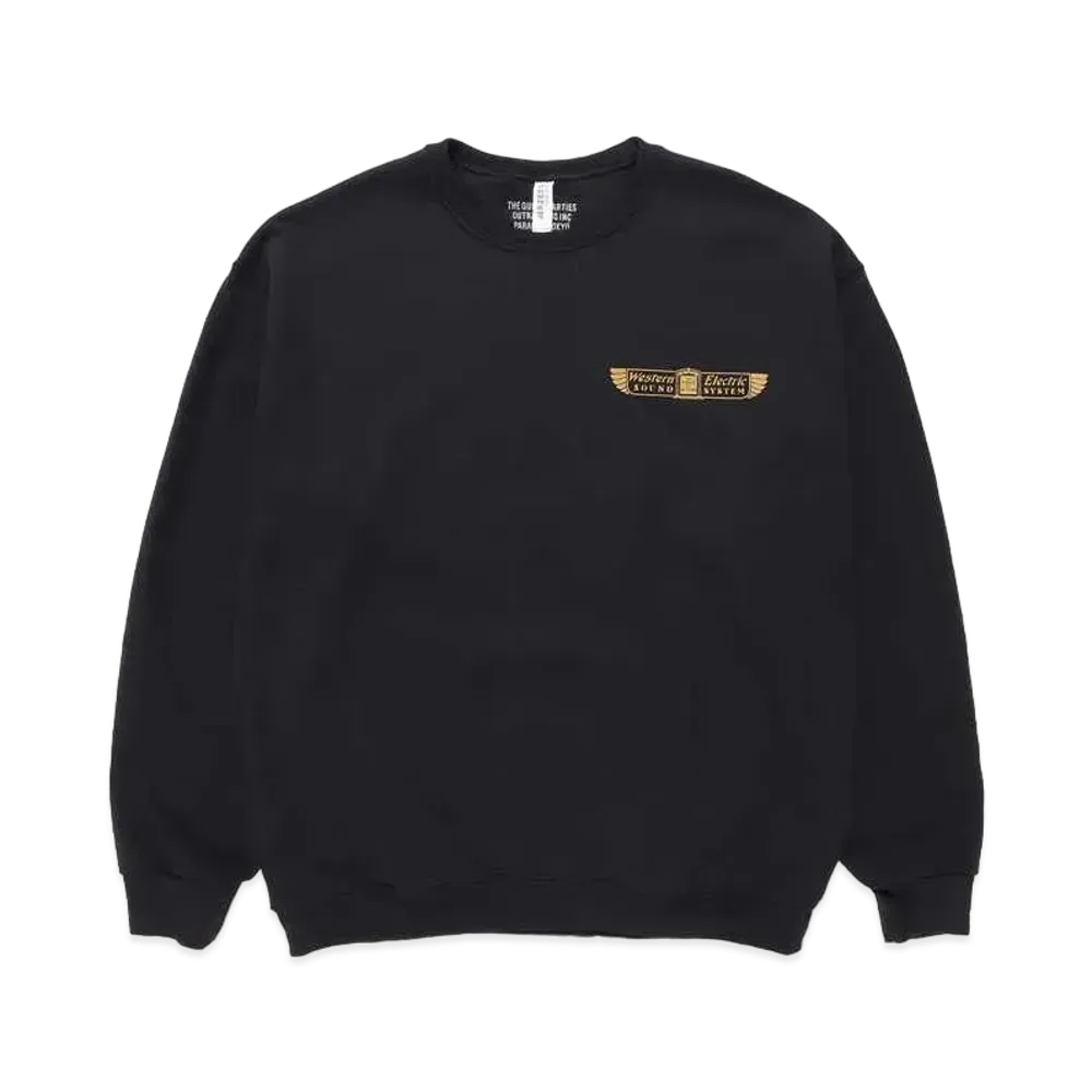 WACKO MARIA SWEAT SHIRT "Black/Yellow"