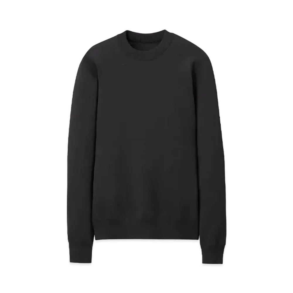 DESCENTE ALLTERRAIN L/S Crewneck Shirts "Black"