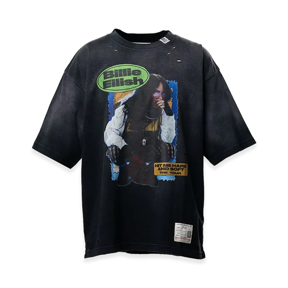 Maison MIHARA YASUHIRO x U/MUSIC Billie Eilish Graphic T-shirt "Black"