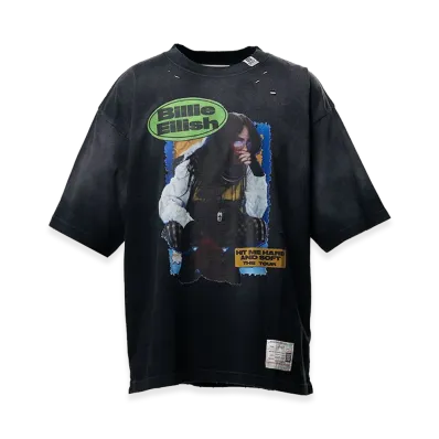 Maison MIHARA YASUHIRO x U/MUSIC Billie Eilish Graphic T-shirt "Black"