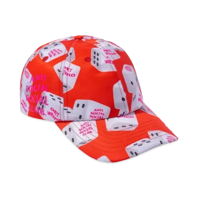 ANTI SOCIAL SOCIAL CLUB FA22 7 (4) 7 Red Cap "Red"