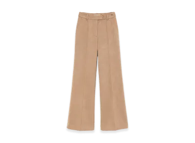 ANDMARY Women's Lorde Suede Full Length Pants "Camel"