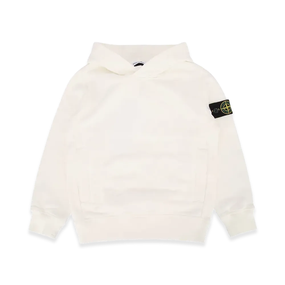 Stone Island Kids Hoodie Sweater "White"
