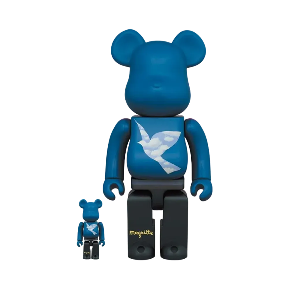 Bearbrick René Magritte 100% & 400%