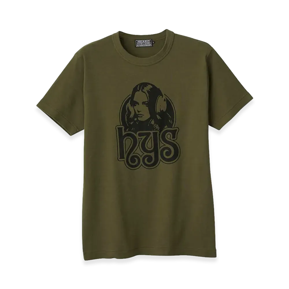 HYSTERIC GLAMOUR Future Days Tee "Khaki"