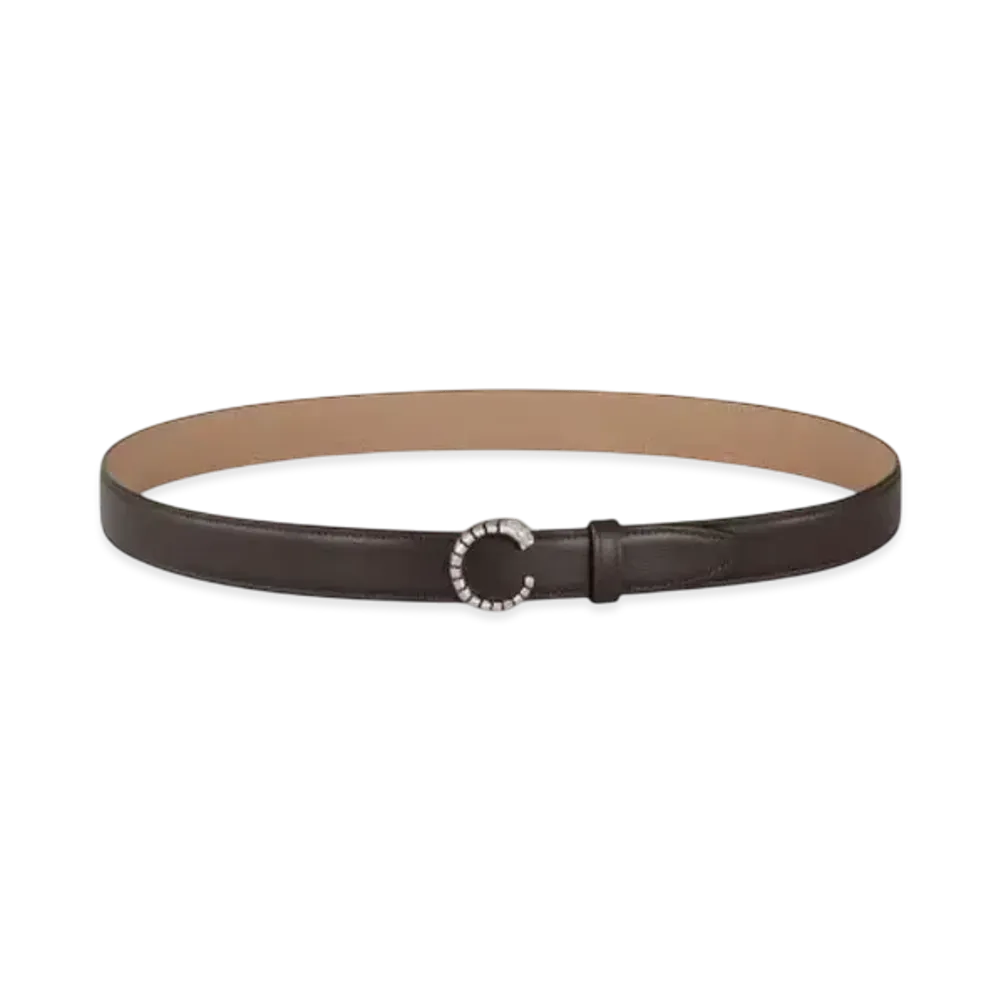 Cartier Belt Panthere de Cartier Size S (75cm) "Tonka Brown"