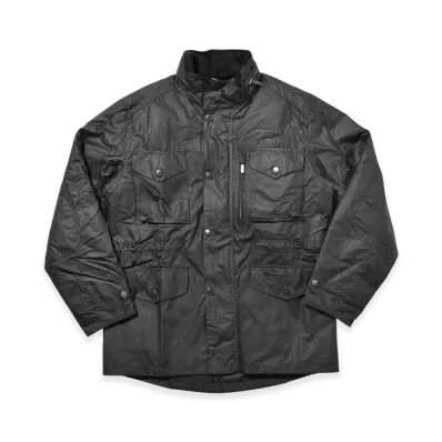 Barbour Sapper Wax Jacket "Black"