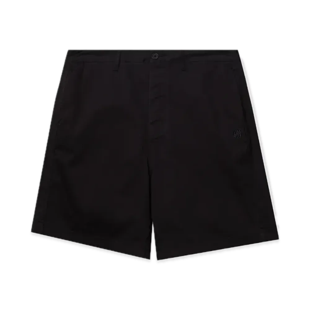 UNDEFEATED Relaxed Chino Short "Black"