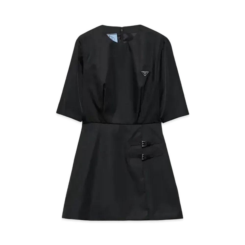 PRADA Women's Re-Nylon Mini-Dress "Black"