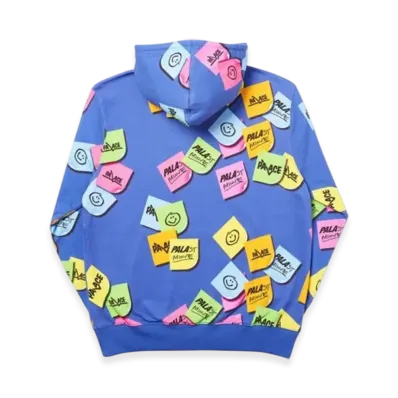 PALACE Palast Minute AOP Hood "Blue"