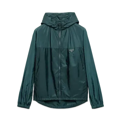 PRADA Men's Re-Nylon Jacket "Dark Green"