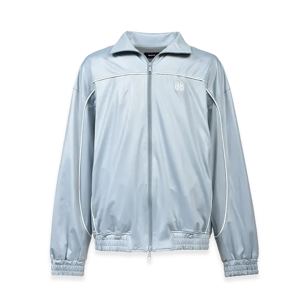 BREATH BH Logo Piping Coating Jacket "Grey"