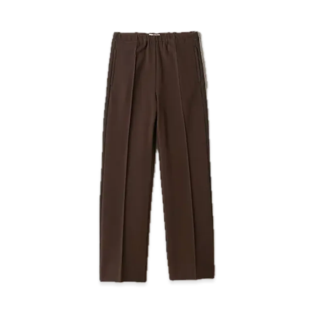 MIU MIU Fabric Stitch Knit Pants "Dark Brown"