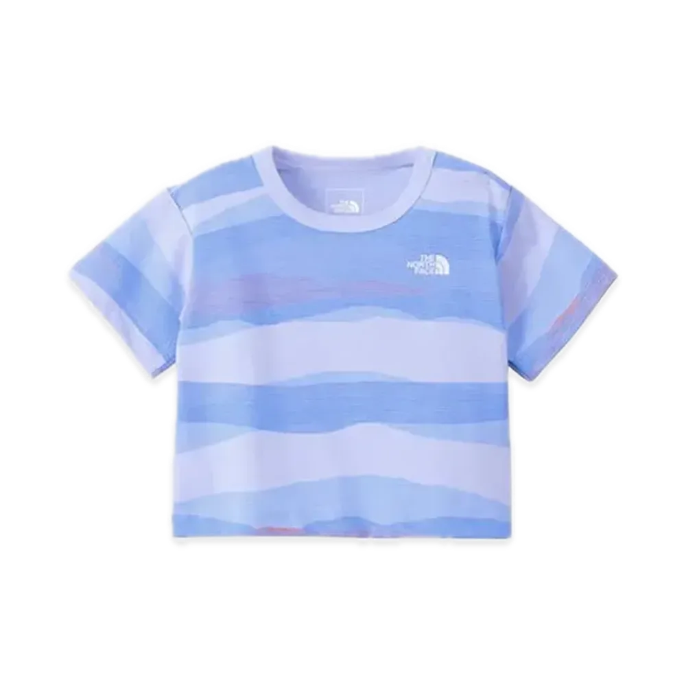 The North Face Baby Short Sleeve Little Breeze Tee "Blue Blue Lee"