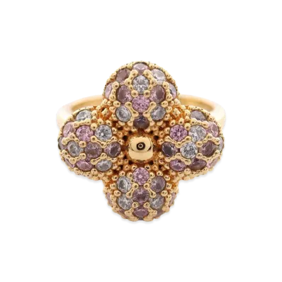 Louis Vuitton Round Louisa Ring "Pink Gold"