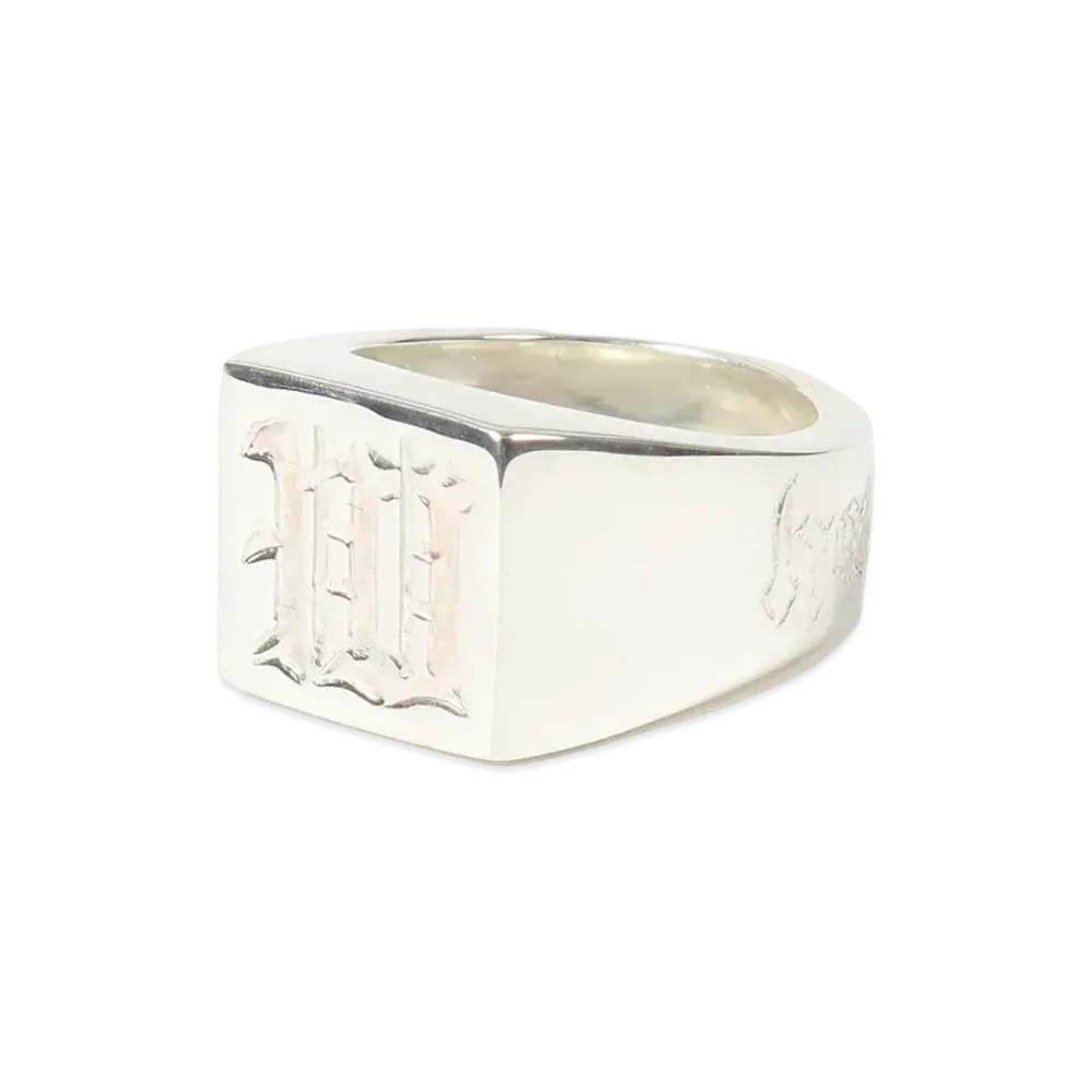WACKO MARIA Signet Ring "Silver"
