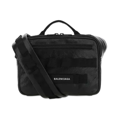 BALENCIAGA Army Pouch Shoulder Bag "Black"