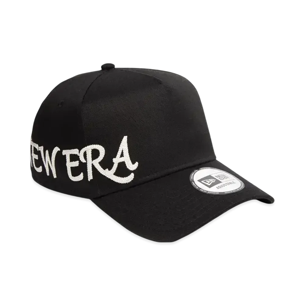 NEW ERA 9Forty A-Frame Chain Stitch Essential "Black"