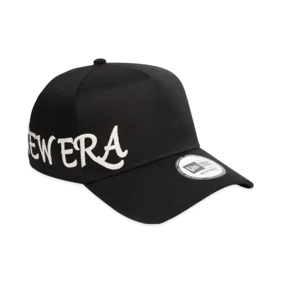 NEW ERA 9Forty A-Frame Chain Stitch Essential "Black"