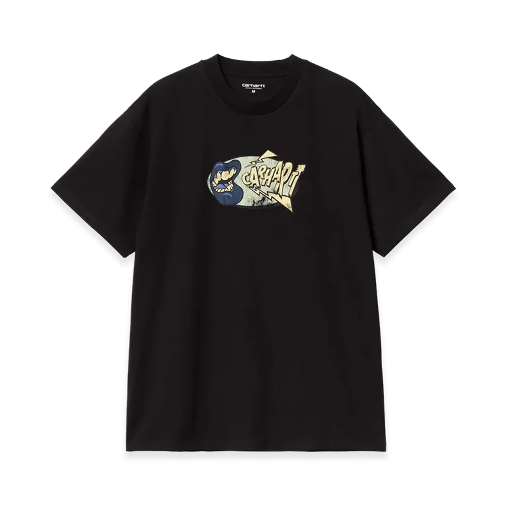 Carhartt WIP S/S Louder T-Shirt "Black(Heavy Enzyme Wash)"