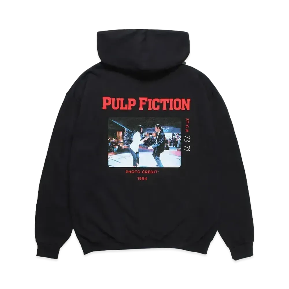 WACKO MARIA x Pulp Fiction / Hooded Sweat Shirt "Black"