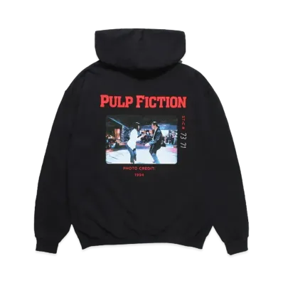 WACKO MARIA x Pulp Fiction / Hooded Sweat Shirt "Black"
