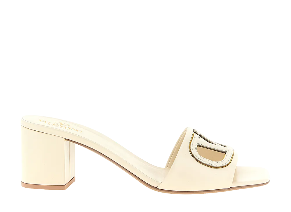 Valentino Garavani Women's Vlogo Signature Slides "White"