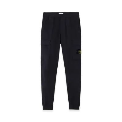 Stone Island 3100033 Satin In 93% Organic Cotton / 5% Wool / 2% Elastane "Black"