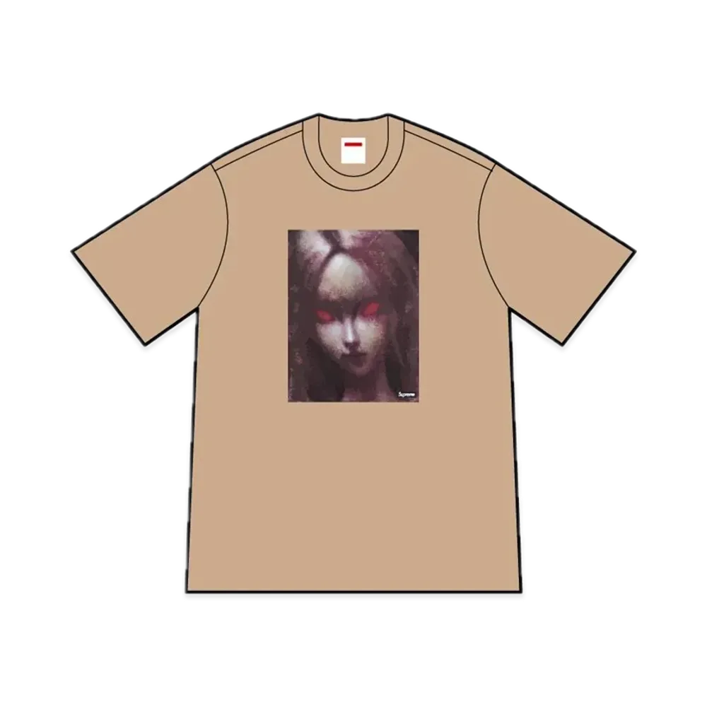 Supreme Red Eyes Tee "Khaki"