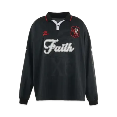 SAINT Mxxxxxx Soccer Shirt Faith "Black"