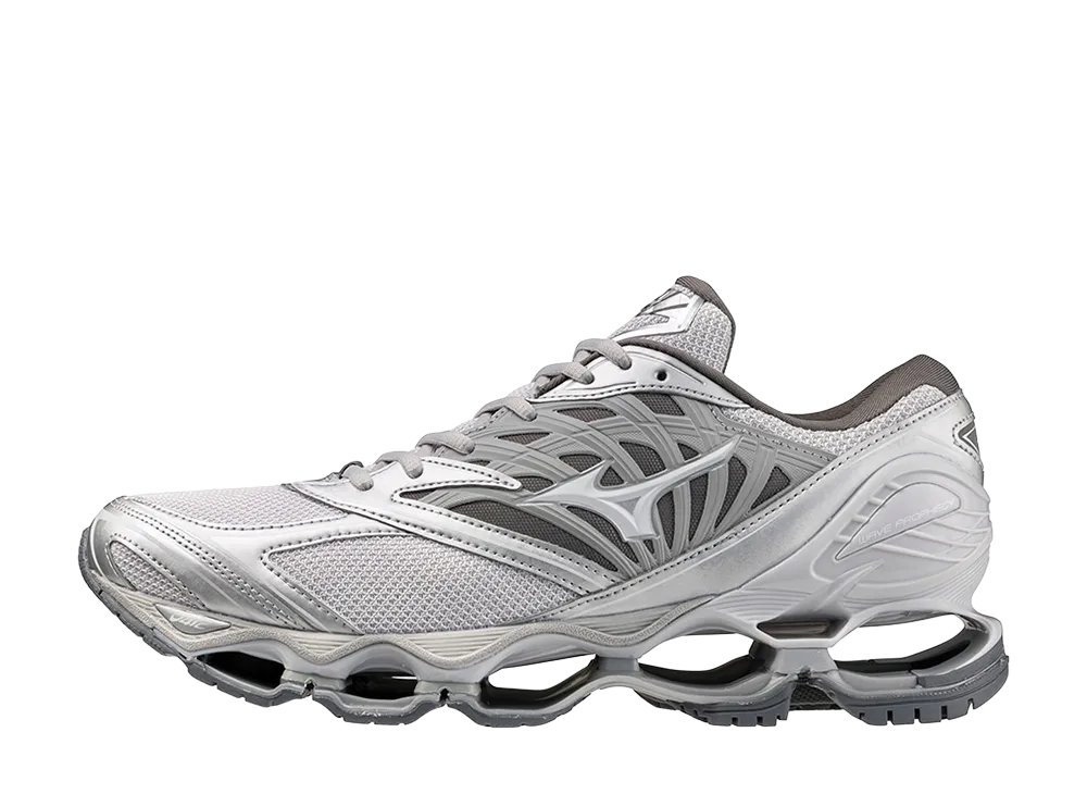 Mizuno Wave Prophecy LS "Light Gray/Silver/White"