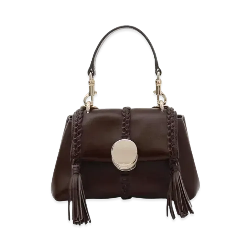 Chloe Penelope Mini Soft Shoulder Bag "Deep Violine"