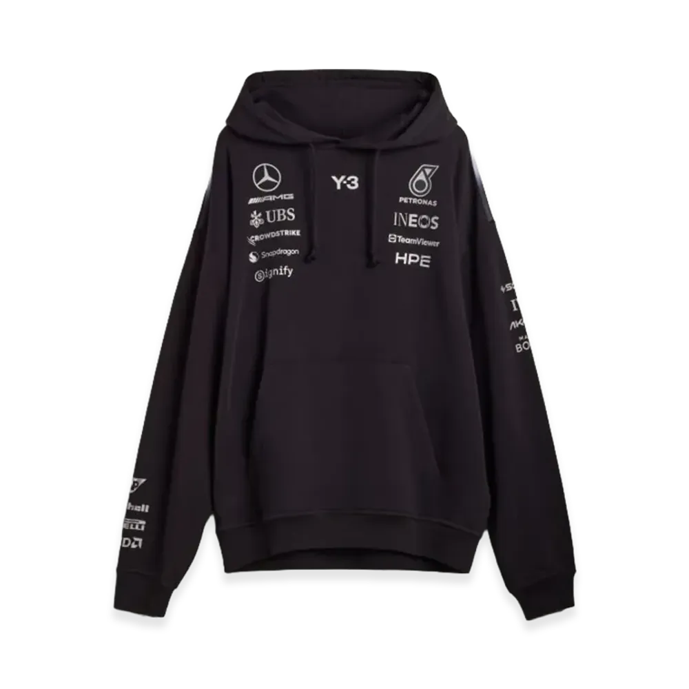 Y-3 x Mercedes AMG Petronas Formula 1 Team Team Hoodie "Black"