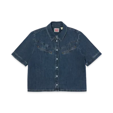 Levi's Rinoa Camp Shirt "Medium Indigo"