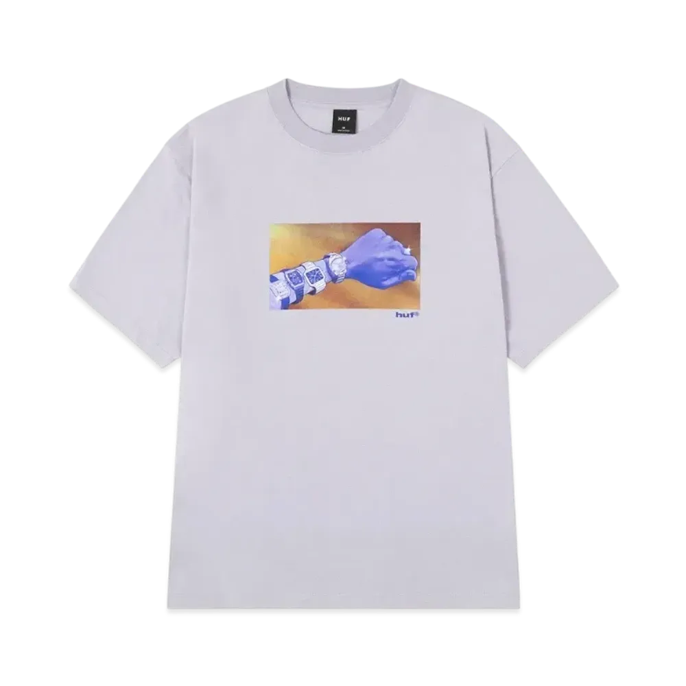 HUF Full Set Tee "Lilac Chalk"