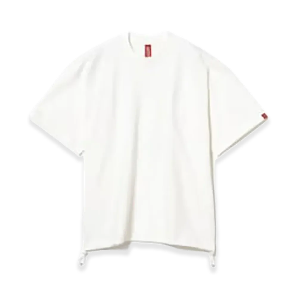 BEAMS JAPAN x LOOPWHEELER Loose Fit Fake In T-Shirt "White"