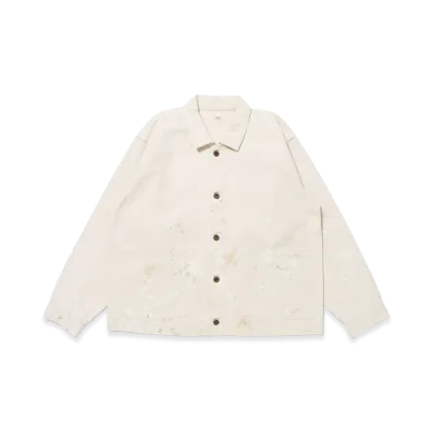 T.T Taiga Takahashi LOT.303 Coverall Jacket "Ivory Paint"