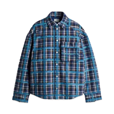 HERONPRESTON x H&M H2 Flannel Shirt Jacket "Blue/Check"
