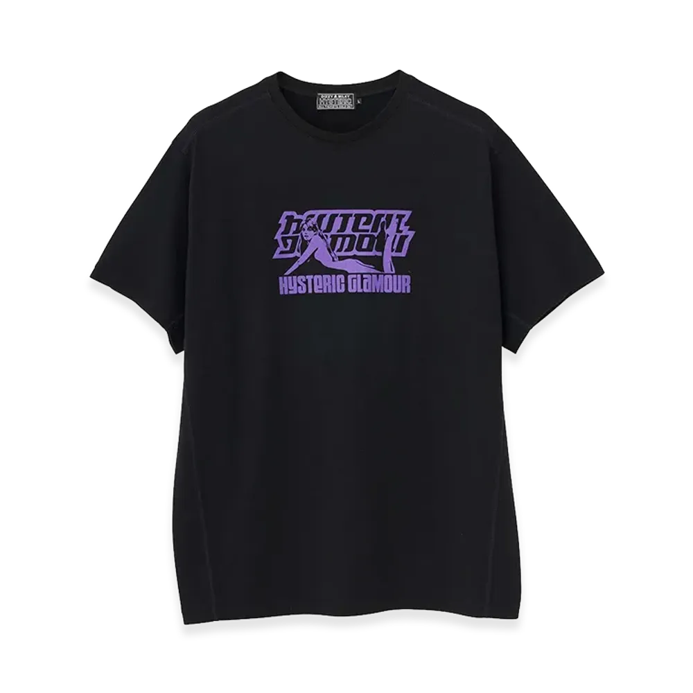 HYSTERIC GLAMOUR Fast Girl Tee "Black"