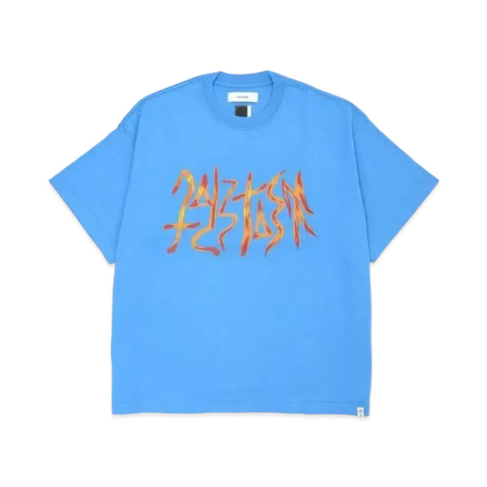 FACETASM Graphic Big Tee "Light Blue"