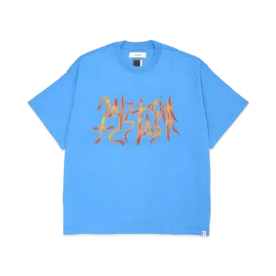 FACETASM Graphic Big Tee "Light Blue"