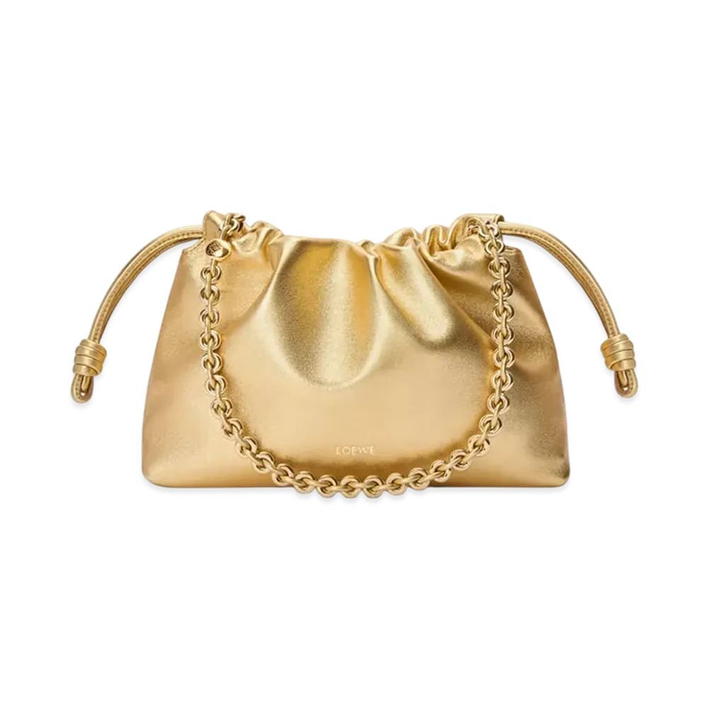 LOEWE Flamenco Purse Medium "Gold"